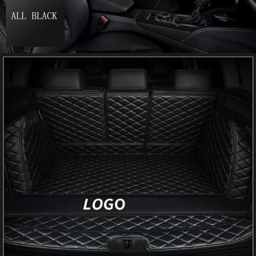 Full Coverage LOGO Car Trunk Mats for AUDI A1 A3 A4 A5 A6 A6L A7 A8 A8L Car Accessories