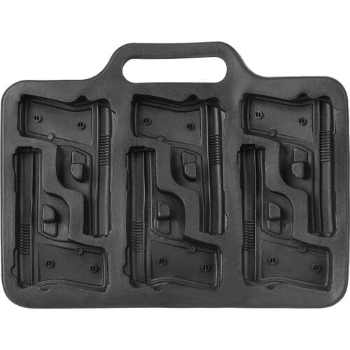 Ice Cube Maker War Gun Bullet Shape Ice Cube Tray DIY Ice Cream Maker Ice Cube Mold Kitchen Bar Party Drinking Accessories