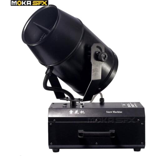 1800w Big moving head snow machine remote control Wedding snow machine Stage FX DJ show party theater christmas decoration