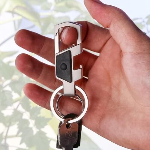 Fashion Car Keychain Led light Keyring Motorcycle Accessories for Mini Cooper R56 Opel Astra H Peugeot 206 Audi A3 BMW Keychain