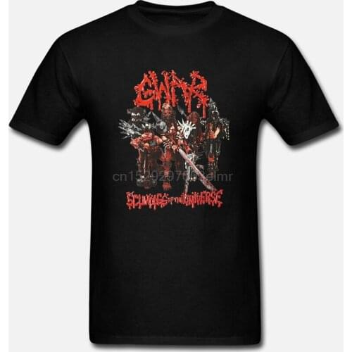 T Shits Printing Short Sleeve Casual O-neck Cotton Gwar Men Scumdogs T-shirt White