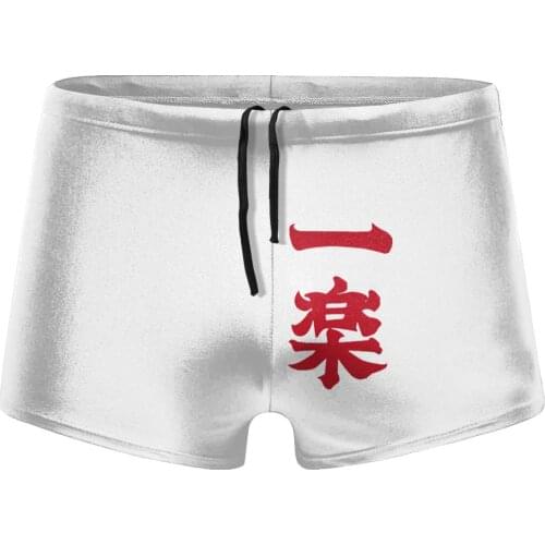 Men Anime Comic swimming trunks Namikaze Minato swimsuits Boy for the sea Pool