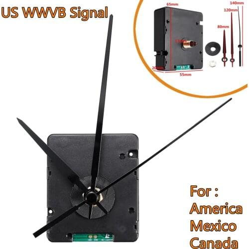 Atomic WWVB Signal Radio Controlled Clock Movement DIY Kit For America Mexico Canada energy efficient & accurate time keeping