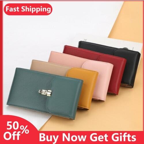 2020 New Ladies black large capacity casual shoulder bag cell phone pocket fashion leather messenger bag for girls