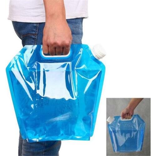 10L Portable Outdoor Foldable Water Container Folding Collapsible Drinking Car Water Carrier Bag Camping Hiking Picnic BBQ Tool