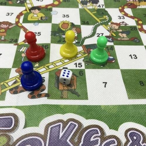 Portable Fun Board Childrens Non-woven Snake Scale Board Game Game To Stimulate Childrens Interest Family and Party Games