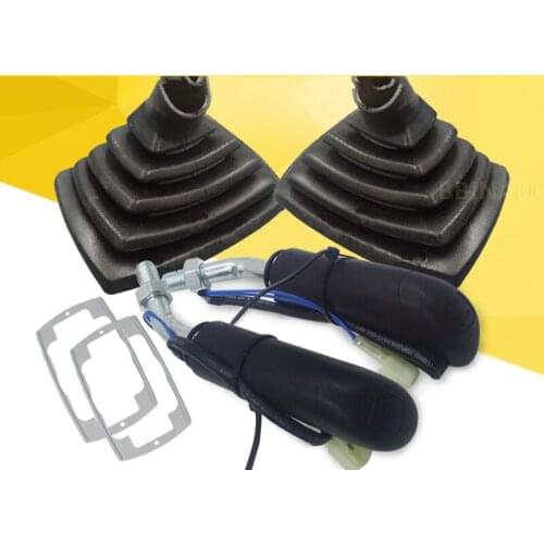 For Kobelco SK220 210 230 250 330 350-8 Super 8 excavator Operating lever handle Joystick grip rubber excavator accessories