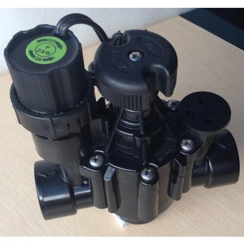 Irrigation system free shipping Z&W zanchen 24V AC 11/2"BSP 150P Series Valves Plastic Residential Commercial Irrigation