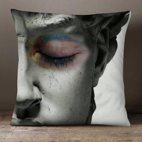 Vintage Art Abstract Artistic Figures Home Decorative Sofa Pillow Case Decoration Portrait Cushion Cover Almofadas 45X45cm
