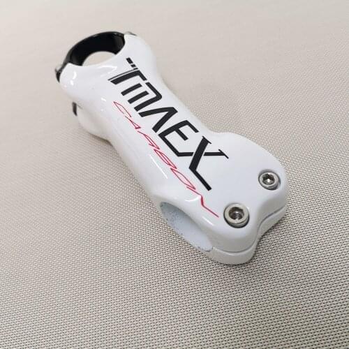 Cycling Bicycle Parts Bicycle Stem Road Bike White Carbon Stem height 41m 28.6mmx70/80/90/100/110/120mm