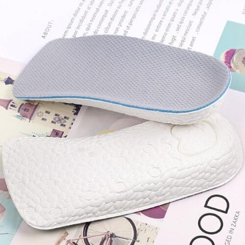 1Pair Unisex Adult 1.5cm Breathable Non-Slip Heighten Half Shoe Pads Insoles Non-Slip Heighten Half Shoe Pads Insoles Non-Slip H