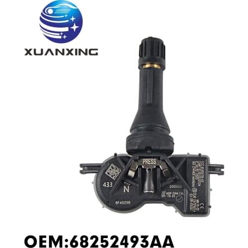 68252493AA Tire Pressure Sensor Monitoring System TPMS 433Mhz For Chrysler Dodge Jeep
