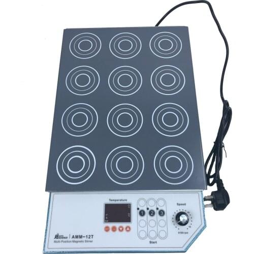 AMM-12T Multi Position Heating Magnetic Stirrer