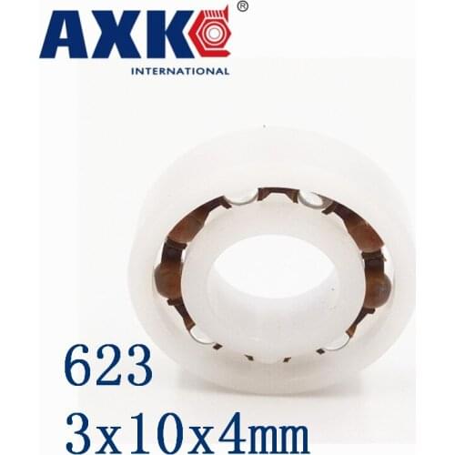 Axk 623 Pom (10pcs) Plastic Ball Bearings 3x10x4mm Glass Balls 3*10*4mm