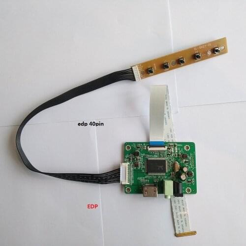 For NV156FHM-T00 SCREEN display DIY DRIVER Controller board KIT VGA 15.6" 1920X1080 40Pin monitor LCD EDP