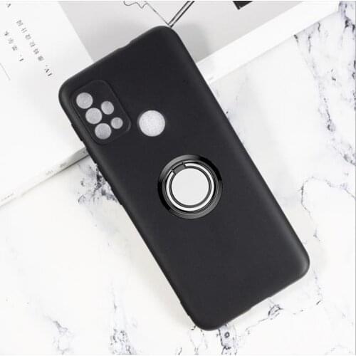 For Lenovo K13 Note 6.5" LenovoK13Note K13pro Pro Back Ring Holder Bracket Phone Case Smartphone TPU Soft Silicone Cover