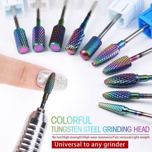 NAILCO Nail Drill Bit Electric Manicure Accessories Rotary Apparatus for Nail Files Milling Cutter File Nail Art Tools