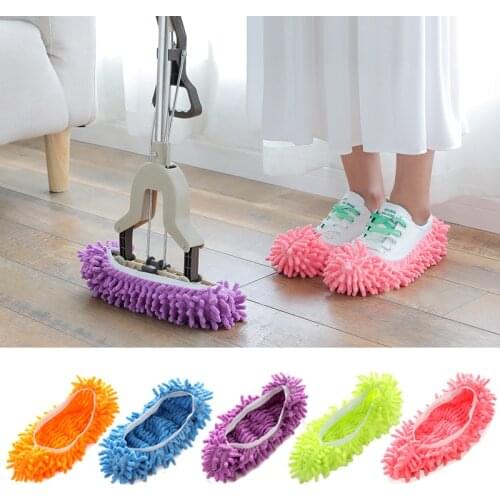 Kitchen Accessories Tool 1PCS Shoes Cover Drag Mop Waterproof Lazy Shoe Covers Clean Slipper Home Floor Dusting Cleaning Gadget