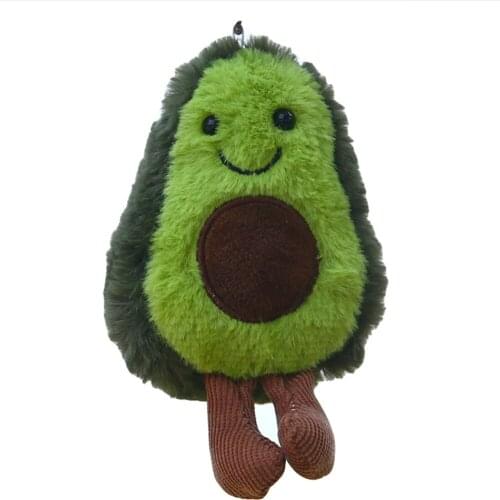 13CM Avocado doll pendant ins web celebrity doll girl cute ugly cute doll key chain plush toy wholesale