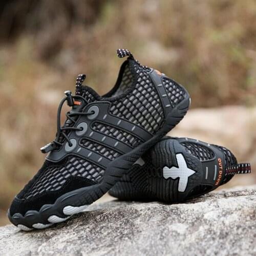 Mens water shoes, barefoot swimming shoes, womens upstream shoes, breathable hiking sports shoes, quick-drying river and sea w