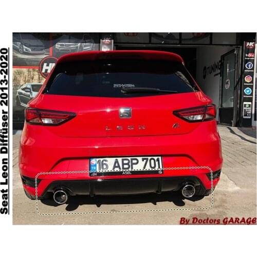 Seat Leon Diffüser 2013 2014 2015 2016 2017 2018 2019 2020 Car Styling Auto Accessory Body Kit Lip