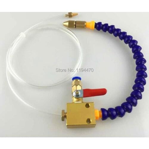 New Mist Coolant Lubrication Spray System For 8mm Air Pipe CNC Lathe Milling Drill