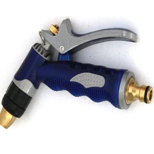 New Garden Water Guns Copper High Pressure Spray Gun Sprinkle Water Gun Nozzle Irrigation Implement