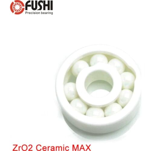 6004 MAX Full Ceramic Bearing ZrO2 1PC 20*42*12 mm Full Balls 6004 CE Ceramic Ball Bearings 6004CE