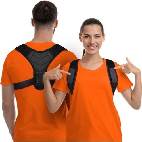 Back Correction Belt Retractable Elastic Strap Posture Corrector Clavicle Spine Shoulder Support Belt Back Pain Relief