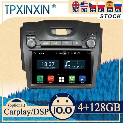 PX6 For Chevrolet S10 Android 10 Carplay Radio Player Car GPS Navigation Head Unit Car Stereo WIFI DSP BT