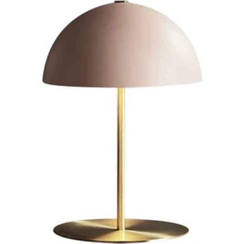 Nordic girl princess room pink table lamp simple creative living room study bedroom bedside lamp macaron table lamp
