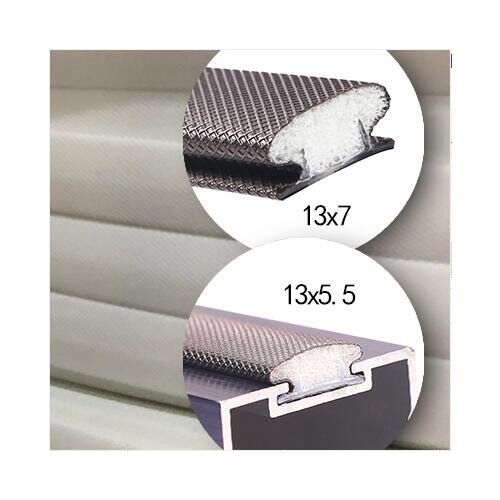 6m Quality PU Cladding Foam Seal Strip Slot Seal Retrofit Strip Resilient Gasket Door Seals 9x5.5 13x5.5 13x7mm White Brown Gray