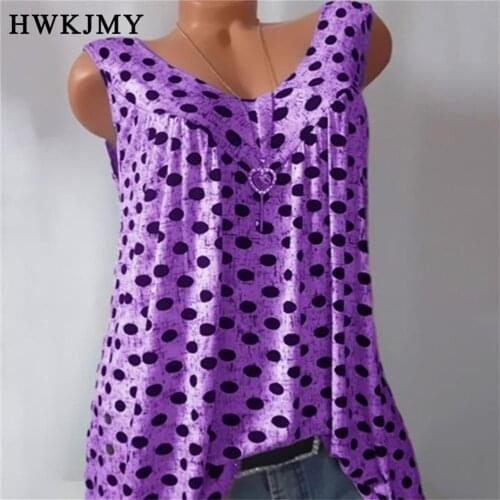 Women Summer Tops O-neck Sleeveless Shirts Print Vest Loose T-shirt Ladies Fashion Casual Plus Size Tank Tops Pullovers Tee 8XL