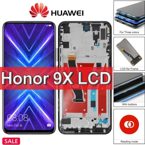 6.59'' Lcd For Huawei Honor 9X / Honor 9X Prime STK-LX1 LCD Display Touch Screen Digitizer Assembly For Huawei Honor9X
