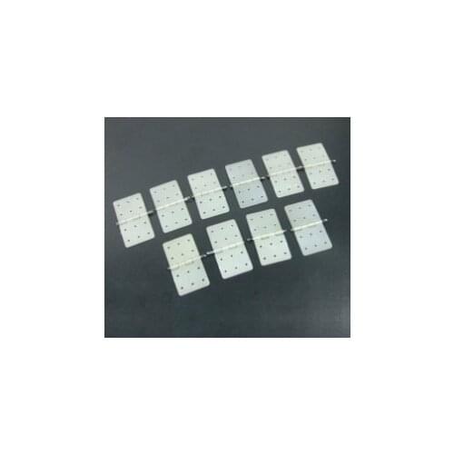 10pcs* Nylon Pinned Hinges W27xL36mm