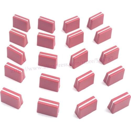 25pcs/lot 20L*9W*15H mm mixer FADER KNOB For Pioneer DJM300/500/600/700/800/3000 red color