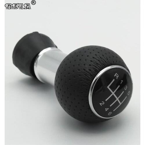 6 Speed Car Gear Stick Shift Knob 12mm For Audi A3 A4 A6 Q5 For VW Golf 1 2 3 4 5 Polo Bora Mk4 golf 4 Caddy Beetle 9C