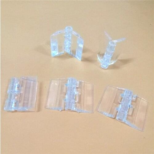 Acrylic Hinge Plexiglass Hinge Transparent Hinge H25X33MM 100PCS