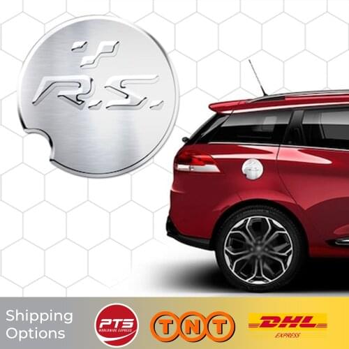 For Renault Clio 4 HB 2012 2013 2014 2015 2016 2017 2018 2019 Car Accessories ABS Chrome Tank Cover Body Molding Trim