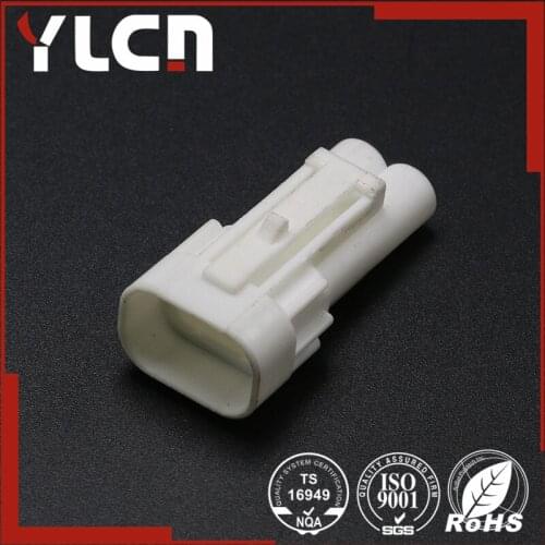 Free Shipping 5 Sets 2 Pin VW Male Automobile Connector With Terminals and Seals