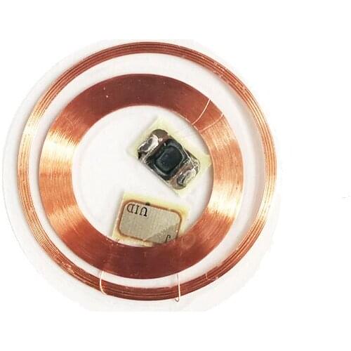 IC+ID Dual Chip Frequency RFID 125KHZ T5577 Writable Rewritable UID 13.56MHZ Changeable Writable Transparante Key Tags Keyfob