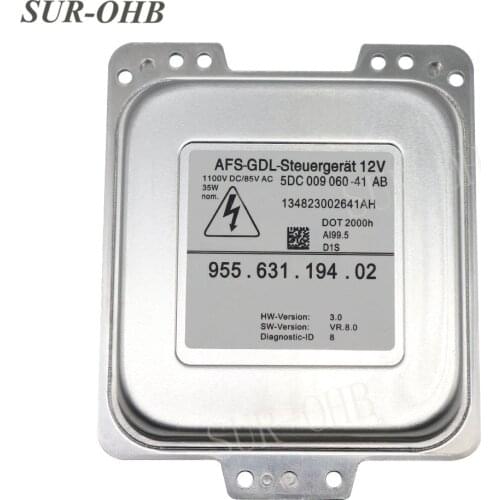 Xenon headlight hid ballast 5DC 009 060-41 AB 2008-2010 AFS Control Unit Module 95563119402 5DC 009 060-20 AN for E-Class W212
