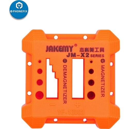 Orange Magnetizer Demagnetizer Tool Screwdriver Magnetic Pick Up Tool for Screwdriver Tweezers Gauss Degauss