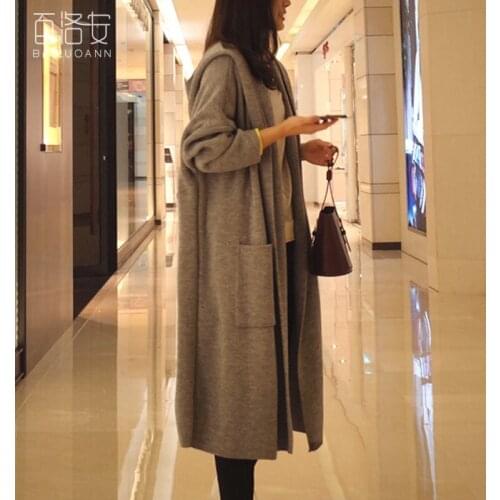 PAFUTIN Women's Cardigans With A Hood