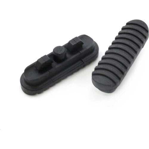 For BMW R1200GS 05-13 /F650GS 01-07 /R1100GS Motorcycle Front Footpeg Plate Footrest Rubber Extended