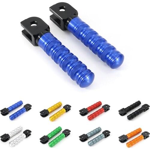 Motorcycle Front Footrests Foot Pegs Fit For Suzuki DL650 Vstrom GSR600 GSXR600 GSXR 750 GSXR1000 GSXS125 GSX-S1000 SV650 Katana
