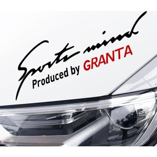 Car Eye-Catching Decoration Car Stickers Lamp Eyebrow For Lada Granta Body Decals Sport Styling Car Headlight Car Accessories