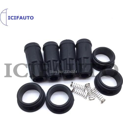 Ignition Coils Rubber Boot Pack With Spring For Land Rover Freelander 2.5L V6 UF534 NEC000070,NEC000110L,UF534,NEC000070L