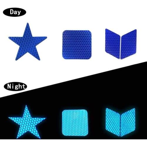 Reflective Waterproof High Intensity Safety Warning Tape stickers for Roller Skates bicycle motorcycle baby strollers DIY