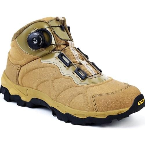 Outdoor Lightweight Quick Response Boots Hiking Shoes Automatic Buckle Tactical Shoes Military Quality Combat Boots Zapatos 2020
